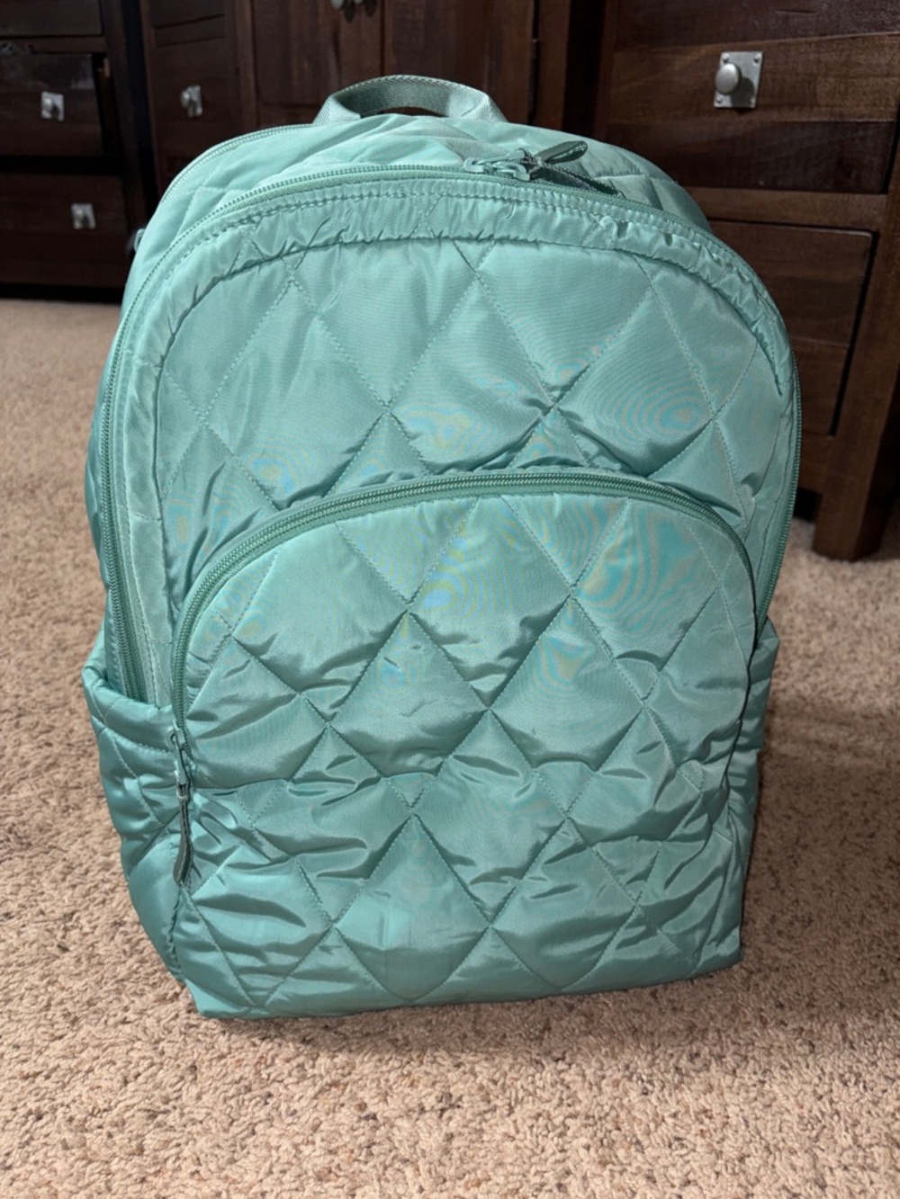 Vera Bradley - Quilted Mint Green Women's Backpack